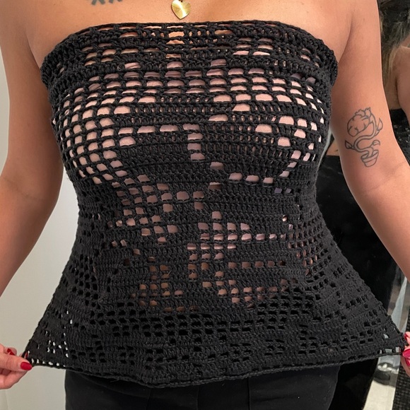 Crochet Lace Top - Picture 3 of 3